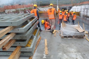 Baustelle Nordwest-Umfahrung Meran