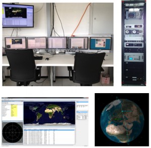 Satelliten Kontrollraum in der TU Graz